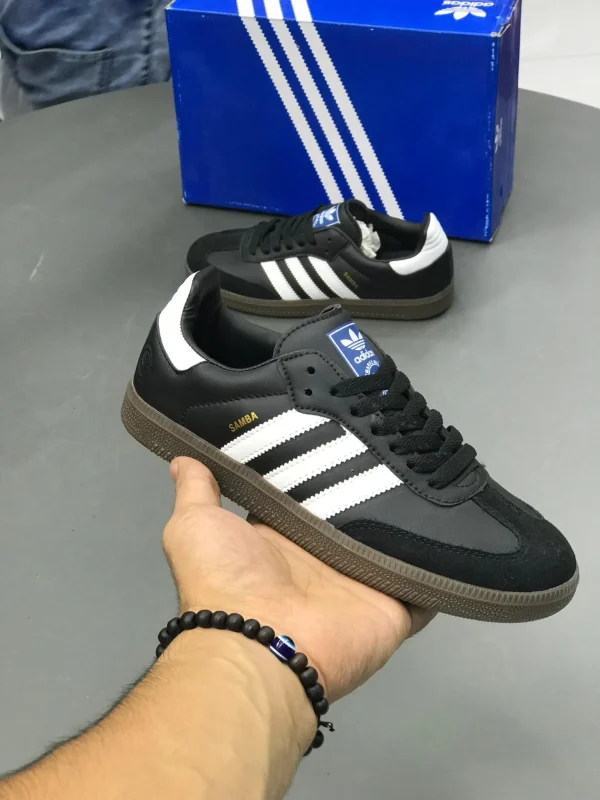 کتونی آدیداس سامبا مشکی سفید - Adidas Samba